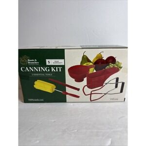 ROOTS & BRANCHES  Canning Kit 5 Essential Tools VKP1041 New In Box
